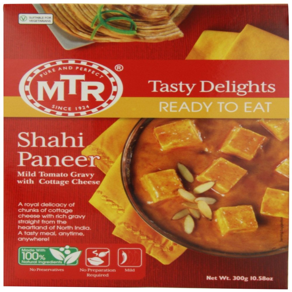 MTR Shahi Paneer, 10.5-ounce Boxes (Pack of 10)
