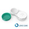Axim USA Contact Lens Cases 12 Pack. One Year Bulk Supply. Protect Your Eyes by Changing Your Lens Case Monthly (Green) view 2