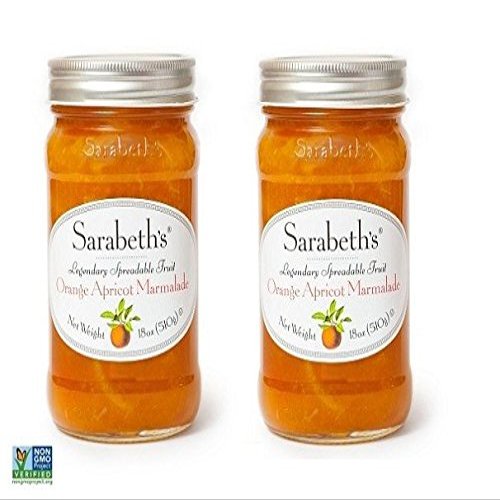 Sarabeth's Legendary Orange-Apricot Marmalade - (18 oz Pack of 2)