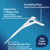 Dentek Complete Clean Easy Reach Floss Picks, Break & Shred-Proof Dental Floss Picks, 75 Count view 4