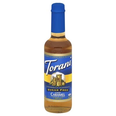 Torani Sugar Free Classic Caramel Syrup 12.7 oz