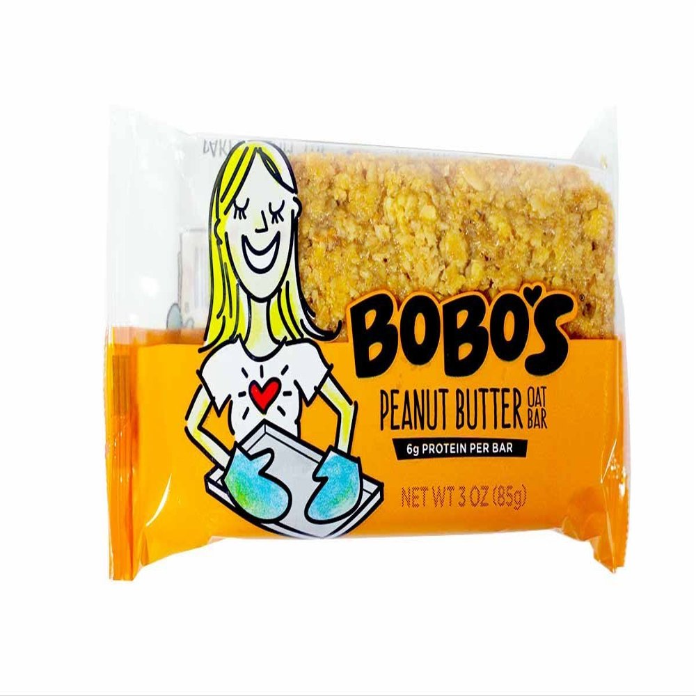 Bobo's Oat Bars Oat Bar, All Nat, Pt Butter, 3 Ounce (Pack of 12)