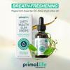 Primal Life Organics - Dirty Mouth Gum Serum, Natural Essential Oils, Promotes Good Breath, Gentle Mouthwash, Supports Good Oral Health, Great On Your Gums, Paleo, Organic, Vegan, Gluten-Free (0.5 oz) view 4