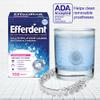 Efferdent Retainer Cleaning Tablets, Denture Cleanser Tablets for Dental Appliances, Complete Clean, 102 Tablets view 4