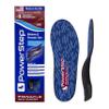 PowerStep Pinnacle Maxx Orthotic Insoles, Maximum Stability & Comfort, Firm & Flexible Angled Heel, Flat Feet & Overpronation, Heavy Duty Shoe Inserts for Men & Women, Made in USA (M 5-5.5, W 7-7.5) view 1