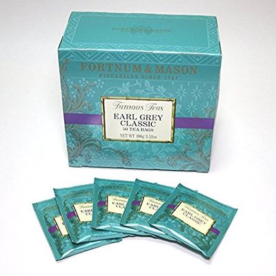FORTNUM & MASON Earl Grey Classic - 2 Packets of 50 Tea Bags (100 Tea Bags)