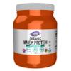 NOW Foods Sports Nutrition, Certified Organic Whey Protein 19 g, Unflavored Powder, 1-Pound view 1