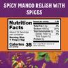 Pataks Hot Mango Pickle - Authentic Indian Relish w/Mango Chunks, Mustard Seeds & Aromatic Spices  Perfect for Sandwiches, Salads & Cold Meats - Vegan Spicy Pickle - 10oz Jar (Pack of 6) view 2