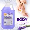 SPA REDI - Massage Oil, Lavender Wildflower, 128 Oz Professional Pedicure, Manicure, Full Body Massage Therapy, with Almond Oil, Cotton Seed Oil, Sunflower Oil, Avocado Oil, Essential Oils, Vitamin E view 4