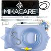 Mikacare Enema Bag Kit - 2 Quart Clear Non-Toxic Silicone - Coffee for Colon Cleansing and Detox - Home Colonic Kit view 1