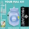Mikacare Enema Bag Kit - 2 Quart Clear Non-Toxic Silicone - Coffee for Colon Cleansing and Detox - Home Colonic Kit view 3