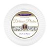 Party Essentials Deluxe Quality Hard Plastic 10.25-Inch Party/Dinner Plates, White, 14 Count view 2