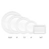 Party Essentials Deluxe Quality Hard Plastic 10.25-Inch Party/Dinner Plates, White, 14 Count view 3