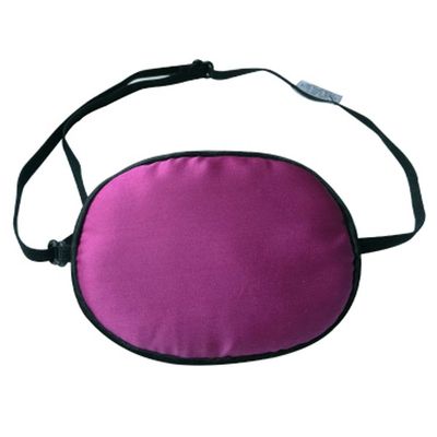 Adult Kids Amblyopia Strabismus Lazy Eye Adjustable Soft Pirate Eye Patch Single Eye Mask for Adults, Purple