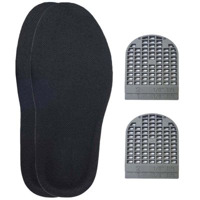 1/8 Inch(3mm) Full Length Insoles and Additional Lifts for Leg Length Discrepancies (2 Rights(Large))