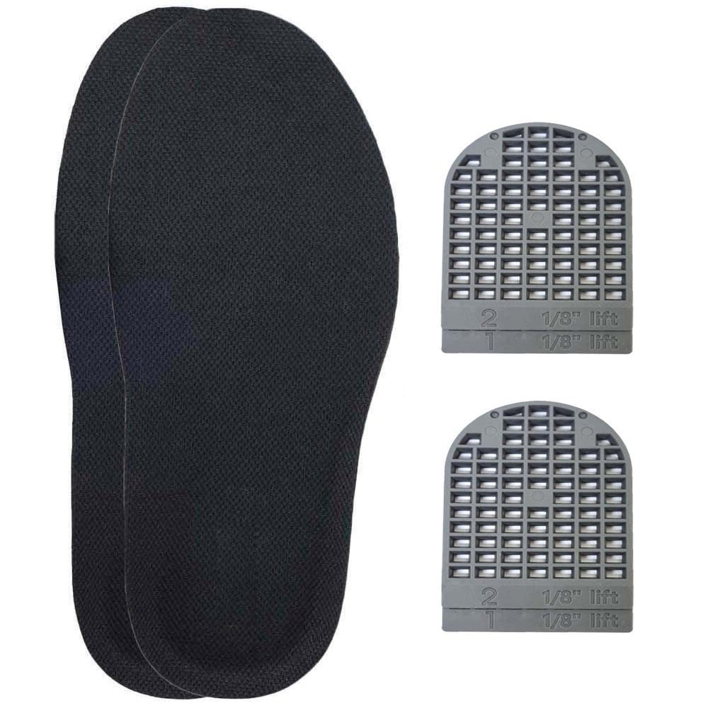 1/8 Inch(3mm) Full Length Insoles and Additional Lifts for Leg Length Discrepancies (2 Rights(Large))