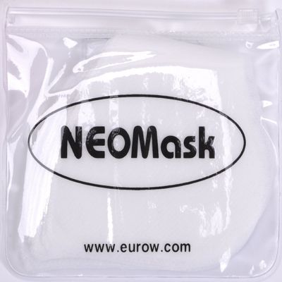 NeoMask Replacement Activated Carbon Filters with Resealable Storage Pouch for NeoMask Neoprene Carbon Masks, Helps Block Dust, Allergens, and Fumes for Clean, On-The-Go Protection, 10-Pack