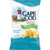 Cape Cod Potato Chips, Less Fat Sea Salt & Vinegar Kettle Cooked Chips, 8 Ounce view 1