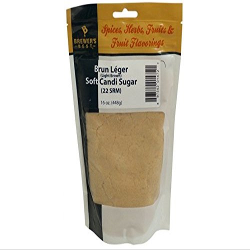 Brewmaster - AJ67 Adjunct - Soft Belgian Candi Sugar (Light Brown) (1 lb)