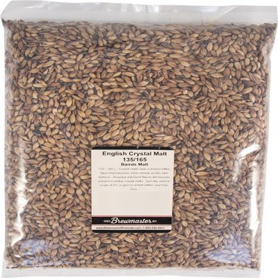 Malt - British Crystal 135/165L - 1 lb Milled