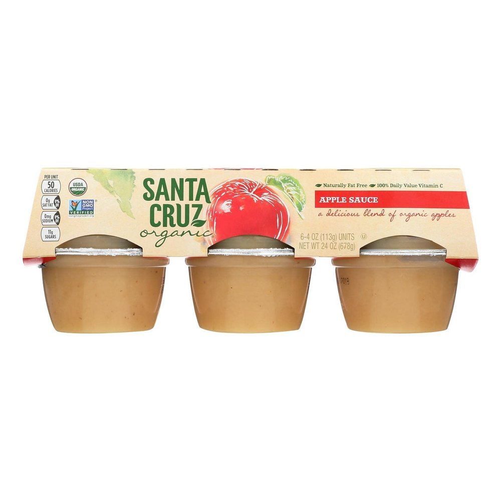 Santa Cruz Applesauce 6pk Org