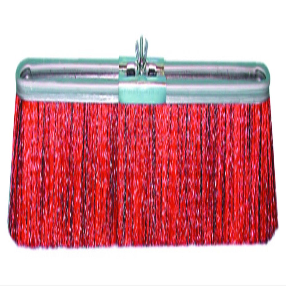 24" RED & BLK POLY MIX-MEDIUM SWEEP