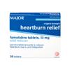MAJOR Original Strength Heartburn Relief - Famotidine Tablets, 10 mg - Acid Reducer - 30 Tablets (1-Pack) view 1