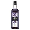 1883 Violet Syrup for Drinks, Made in France, 1 Liter Glass Bottle view 1