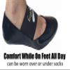 FOOTS LOVE Plantar Fasciitis Arch Support Wraps. The Original Copper Infused Foot Compression Sleeves for Heel Spurs & Fallen Arches. Women & Men Approved All Day Foot Pain Relief ! view 4
