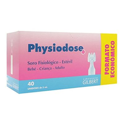 Gilbert Physiodose Physiological Serum Monodoses 40x5ml