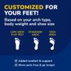 Dr. Scholls Custom Fit Orthotics 3/4 Length Arch Support Shoe Inserts - Plantar Fasciitis Relief Insoles for Men and Women, Immediate All-Day Total Lower Body Pain Relief, FSA HSA Eligible, CF440 view 3