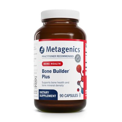 Metagenics Bone Builder Plus - MCHC Supplement for Bone Health* - High-Absorption Formula with Calcium, Phosphorus & 2000 IU Vitamin D - Non-GMO & Gluten-Free - 90 Capsules