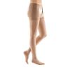 Mediven Plus 20-30 mmHg Thigh High OT w/ Waist Attachment : Right Leg Beige Size VII view 1