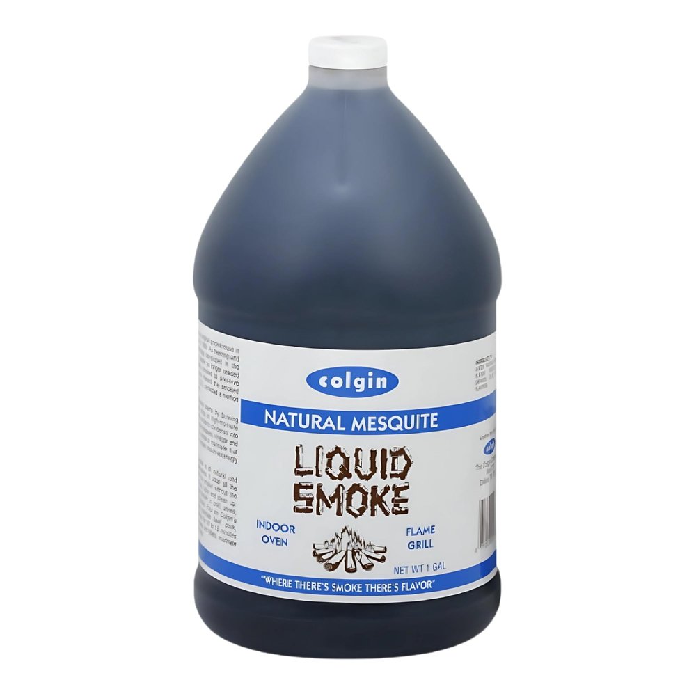Colgin Authentic Mesquite Flavor (128 Oz) for Home Cooks and BBQ Enthusiasts Liquid Smoke for Cooking Add Mesquite Liquid Smoke Flavoring to BBQs & Dips Perfect for Grilling & Marinades (1 Pack)
