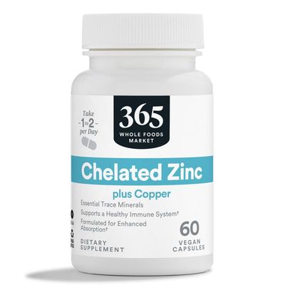 365 by Whole Foods Market, Chelated Zinc, 60 CT