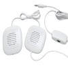 Sound Oasis Pillow Speakers, 2 UltraThin Stereo Speakers, Volume Control, Surround Sound for Music, Sleep, Tinnitus Masking, Connect to External Sound Source with 1/8" 3.5mm Headphone Jack Plug, White view 2