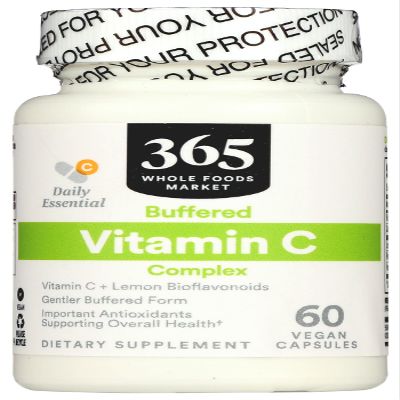 365 by Whole Foods Market, Buffered Vitamin C Complex, Vegan, 60 Capsules