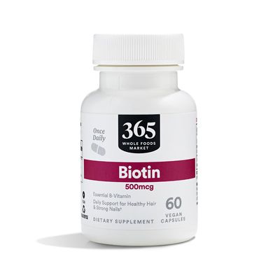365 by Whole Foods Market, Biotin Vegetarian Capsules, 500 MCG, 60 CT