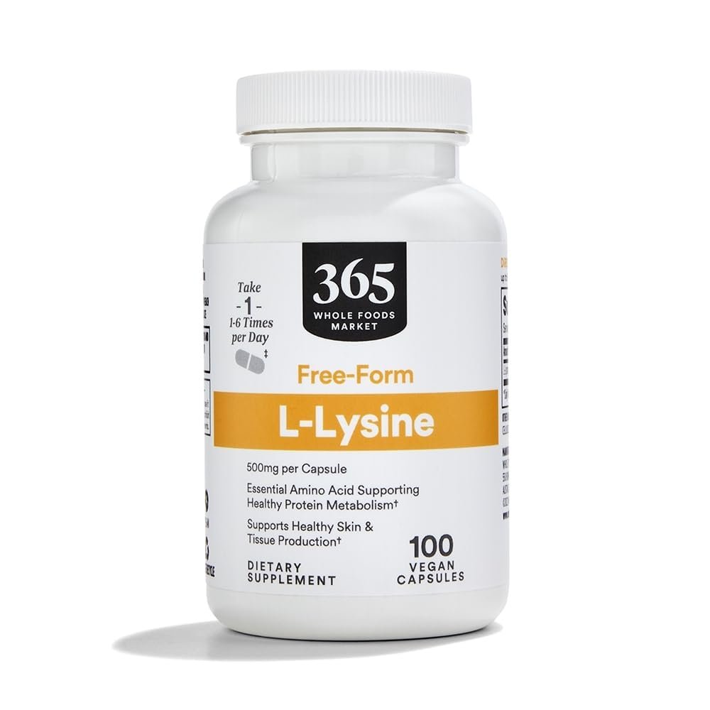 365 by Whole Foods Market, L-Lysine 500mg, 100 Count
