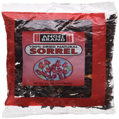 Angel Brand Dried Sorrel Hibiscus Flowers  4.5 OZ Discover Rich Flavor & Aroma of Healthful Delights with Hibiscus Tea Loose Leaf - Enjoy Refreshing, and Nutritious Beverages to Elevate your Health
