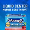 Chloraseptic Sugar-Free Total Sore Throat & Cough Lozenges, Wild Cherry, Cough Drops with Liquid Center to Numb Sore Throat for Up to 4 Hours, 15 Count, Pack of 6 view 3