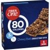 Fiber One 80 Calorie Chewy Bars, Chocolate Peanut Butter, Snack Bars, 5 Ct, 4.1 oz view 1