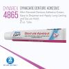 Dynarex Denture Adhesive - Easy to Dispense & Apply - Long-Lasting & Secure Hold - Comfortable Fit - Mint Flavored Denture Adhesive Cream - 2 Oz Tube view 2