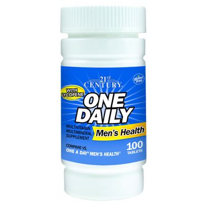 21st Century One Daily Men's Health Tablets, 100 Count (Pack of 2)