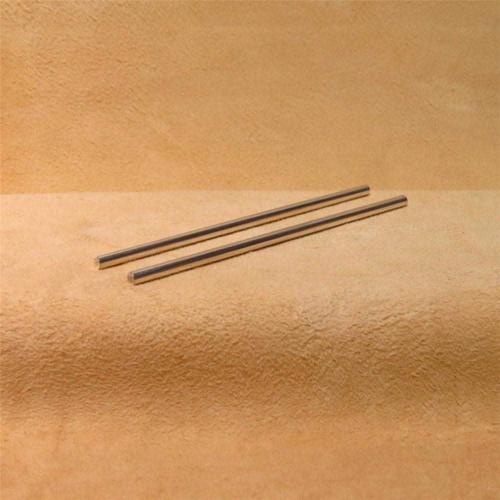99.995% Pure Silver Wire 7 Gauge 6-inch Rod Set (2 Rods) Origin USA Colloidal Silver Electrodes Certified Test Report (Assay) Guaranteed .99995+ Purity by Golden State Silver