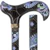 Royal RC Canes Purple Majesty Adjustable Derby Walking Cane  Lightweight Aluminum Walking Stick with HD Pattern, Engraved Collar  Stylish and Supportive Cane for Men and Women view 1