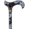 Royal RC Canes Purple Majesty Adjustable Derby Walking Cane  Lightweight Aluminum Walking Stick with HD Pattern, Engraved Collar  Stylish and Supportive Cane for Men and Women view 3