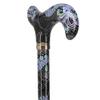 Royal RC Canes Purple Majesty Adjustable Derby Walking Cane  Lightweight Aluminum Walking Stick with HD Pattern, Engraved Collar  Stylish and Supportive Cane for Men and Women view 4
