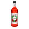 Monin - Hibiscus Syrup, Unique Floral Flavor, Great for Cocktails, Teas, & Lemonades, Gluten-Free, Non-GMO (1 Liter) view 1