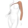 Juzo Dynamic Varin 3511, Compression Armsleeve with Strap, 20-30 mmHg,Max, Long, 1 (I), Beige view 1